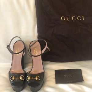Gucci Leather Platforms